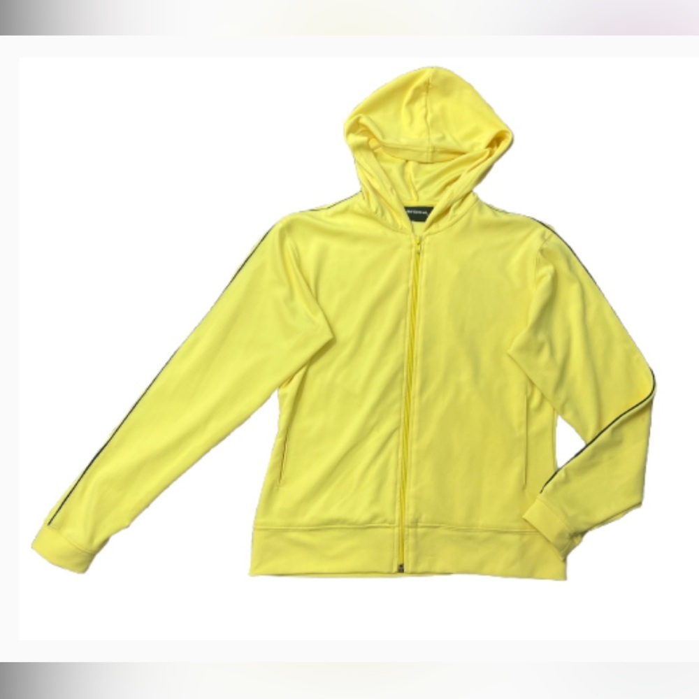 Bolle Sunny Yellow Women's Zip-Up Hoodie Jacket‎ with pockets